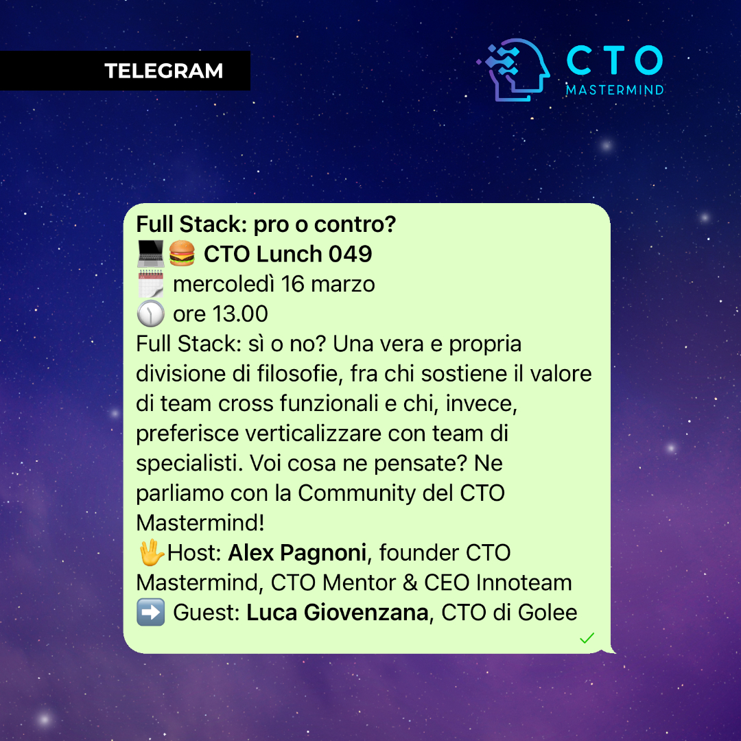 CTO Lunch 003 - cover | Axelerant